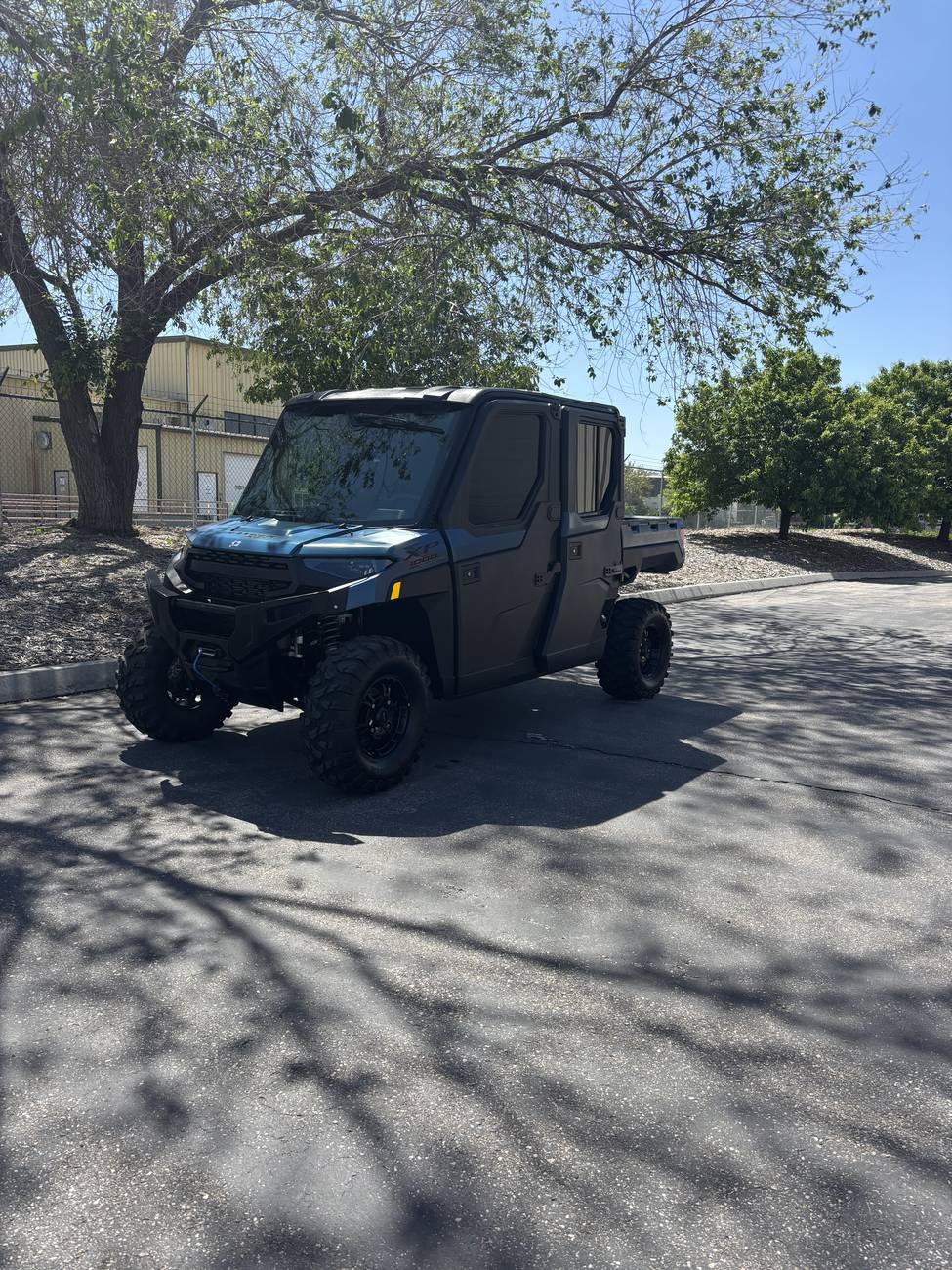 Off-road utility side-by-side detailed and cleaned